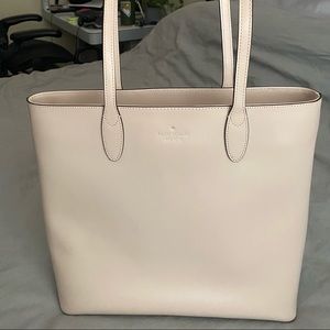 Large Kate Spade nude tote